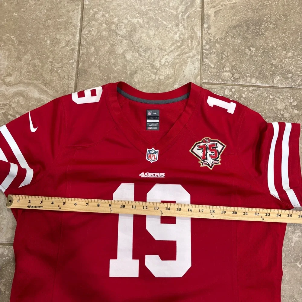 Nike‎ San Francisco 49ers Deebo Samuel 75th Anniversary Jersey Womens XXL Red